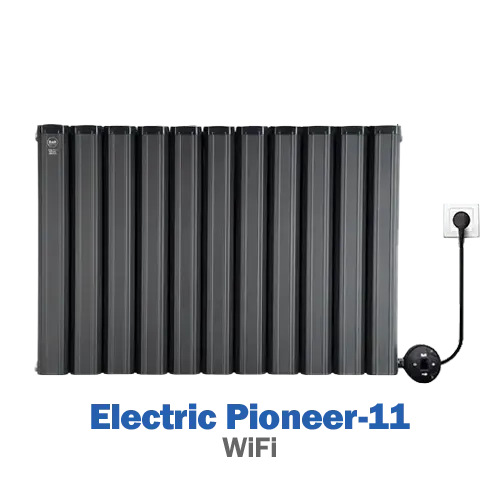 رادیاتور برقی المنت Wifi آنیت مدل پایونیر 11 پره مشکی