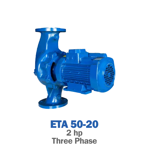 پمپ سیرکولاتور خطی ارس مدل ETA 50-20 سه‌فاز
