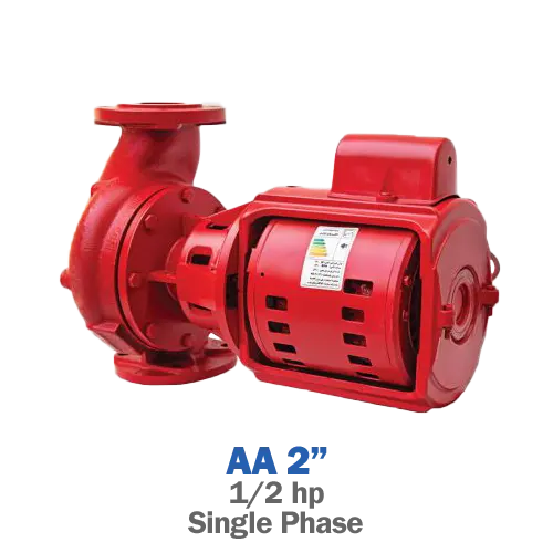 پمپ سیرکولاتور خطی ارس مدل AA سایز 2 اینچ ½hp