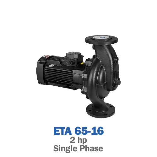 پمپ سیرکولاتور خطی آزاد البرز مدل ETA-65-16 تکفاز