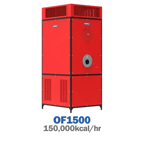کوره هوای گرم گازوئیلی انرژی مدل OF1500
