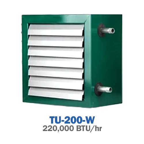یونیت هیتر آبگرم تهویه آریا مدل TU-200-W