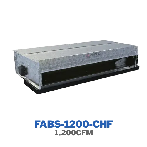 فن‌کویل سقفی توکار تهویه اروند مدل FABS-1200-CHF