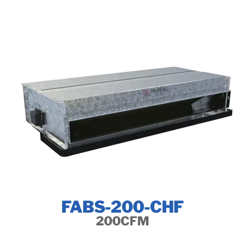 فن‌کویل سقفی توکار تهویه اروند مدل FABS-200-CHF