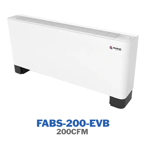 فن‌کویل زمینی بالازن تهویه اروند مدل FABS-200-EVB