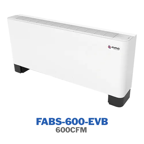 فن‌کویل زمینی بالازن تهویه اروند مدل FABS-600-EVB