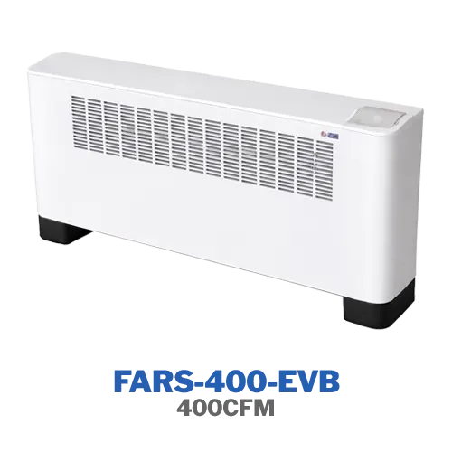 فن‌کویل زمینی روبرو زن تهویه اروند مدل FARS-400-EVB