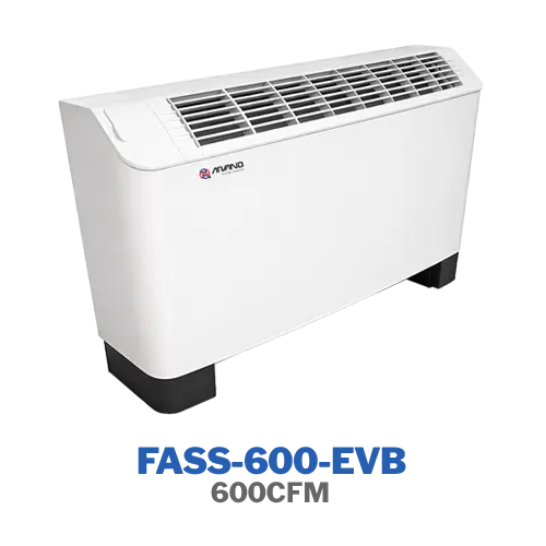 فن‌کویل زمینی شیبدار تهویه اروند مدل FASS-600-EVB