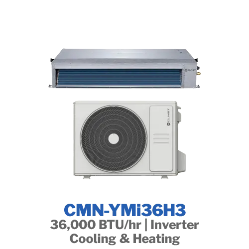 داکت اسپلیت اینورتر 36000 کلایوت مدل CMN-YMi36H3