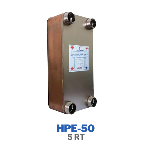 مبدل حرارتی صفحه‌ای آب به گاز هپاکو مدل HPE-50