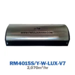 پرده هوا کویل دار استیل فراز کاویان مدل RM4015S/Y-W-LUX-V7